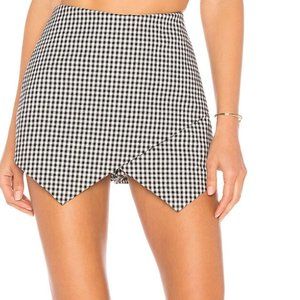 MAJORELLE ‘Juno Skort’ Checked - Size M